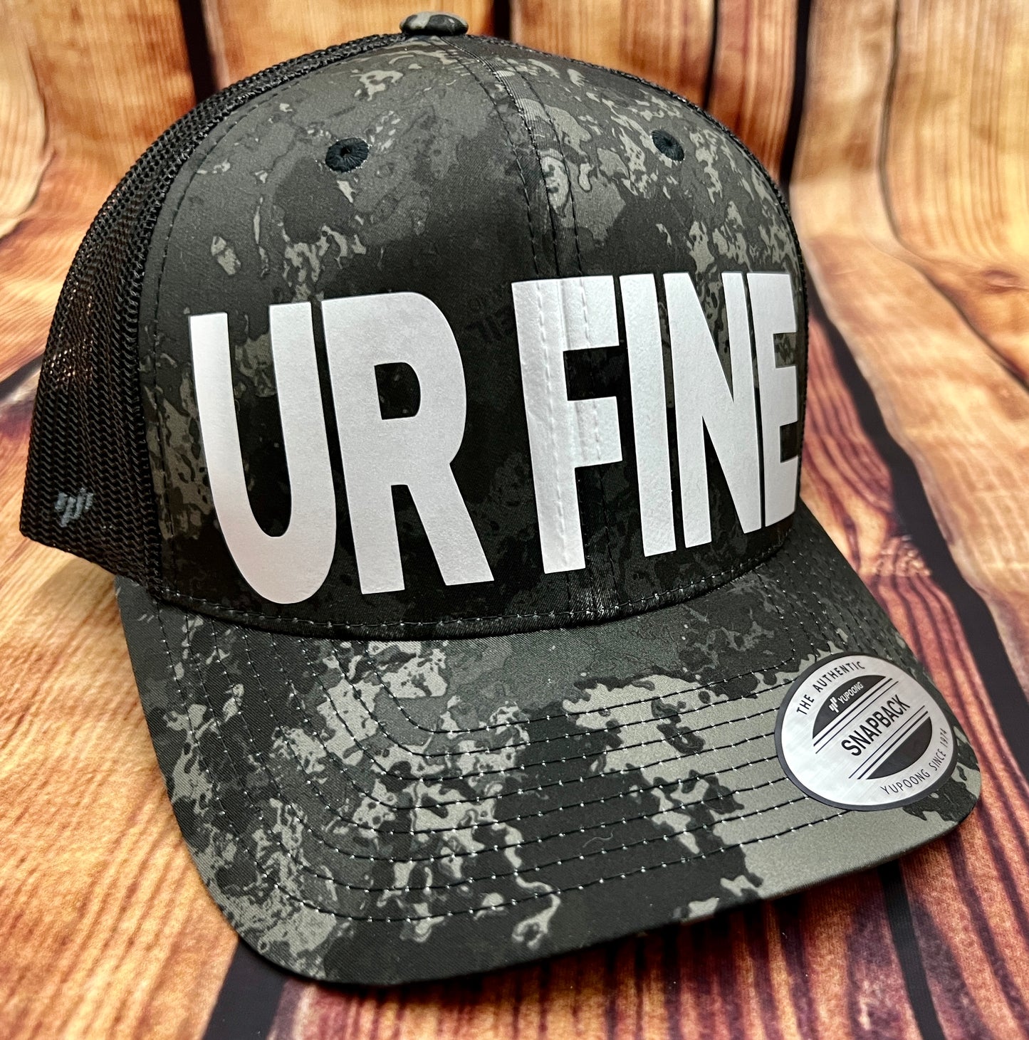 UR FINE Snapback Hat